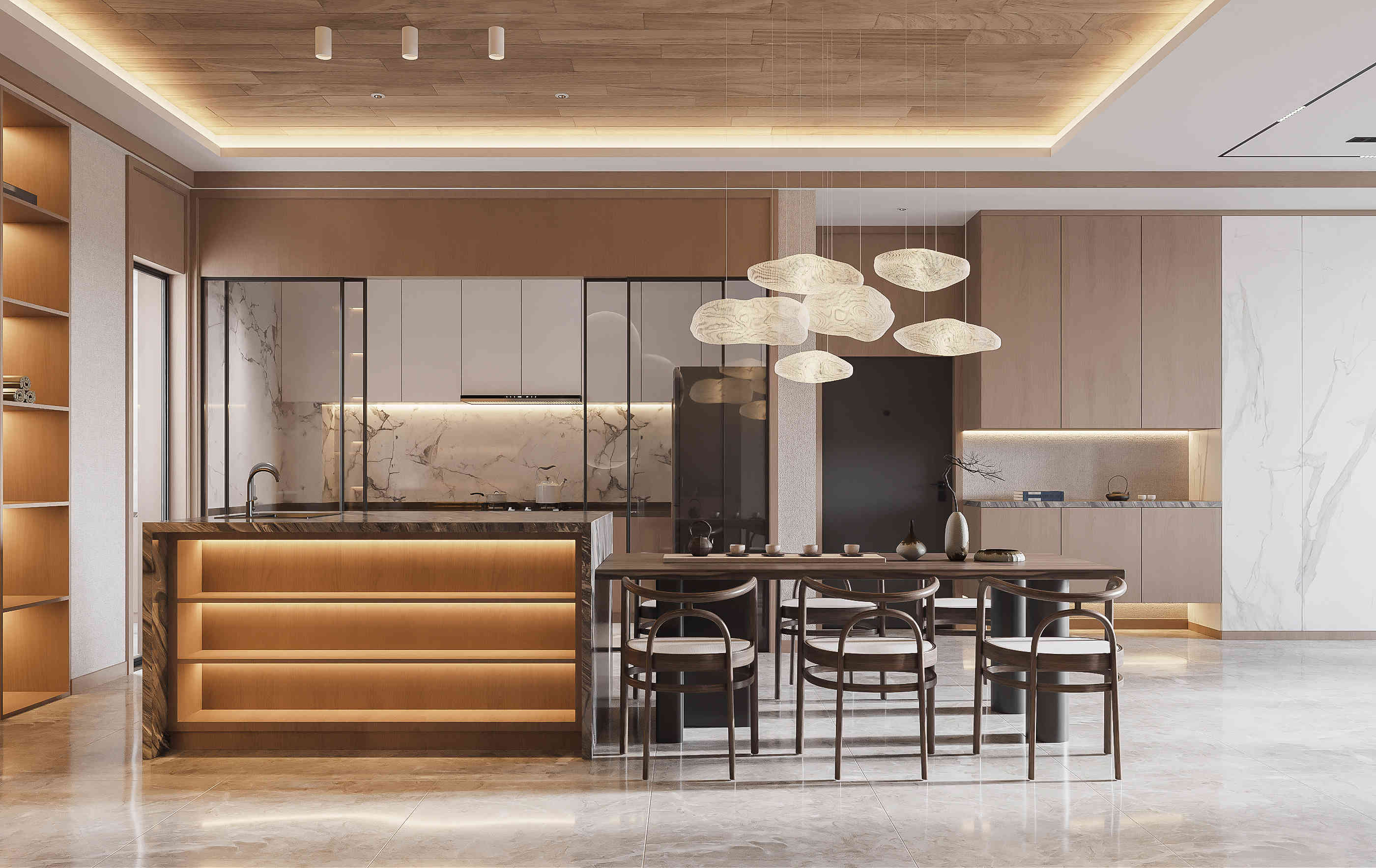 出则繁华，入则宁静